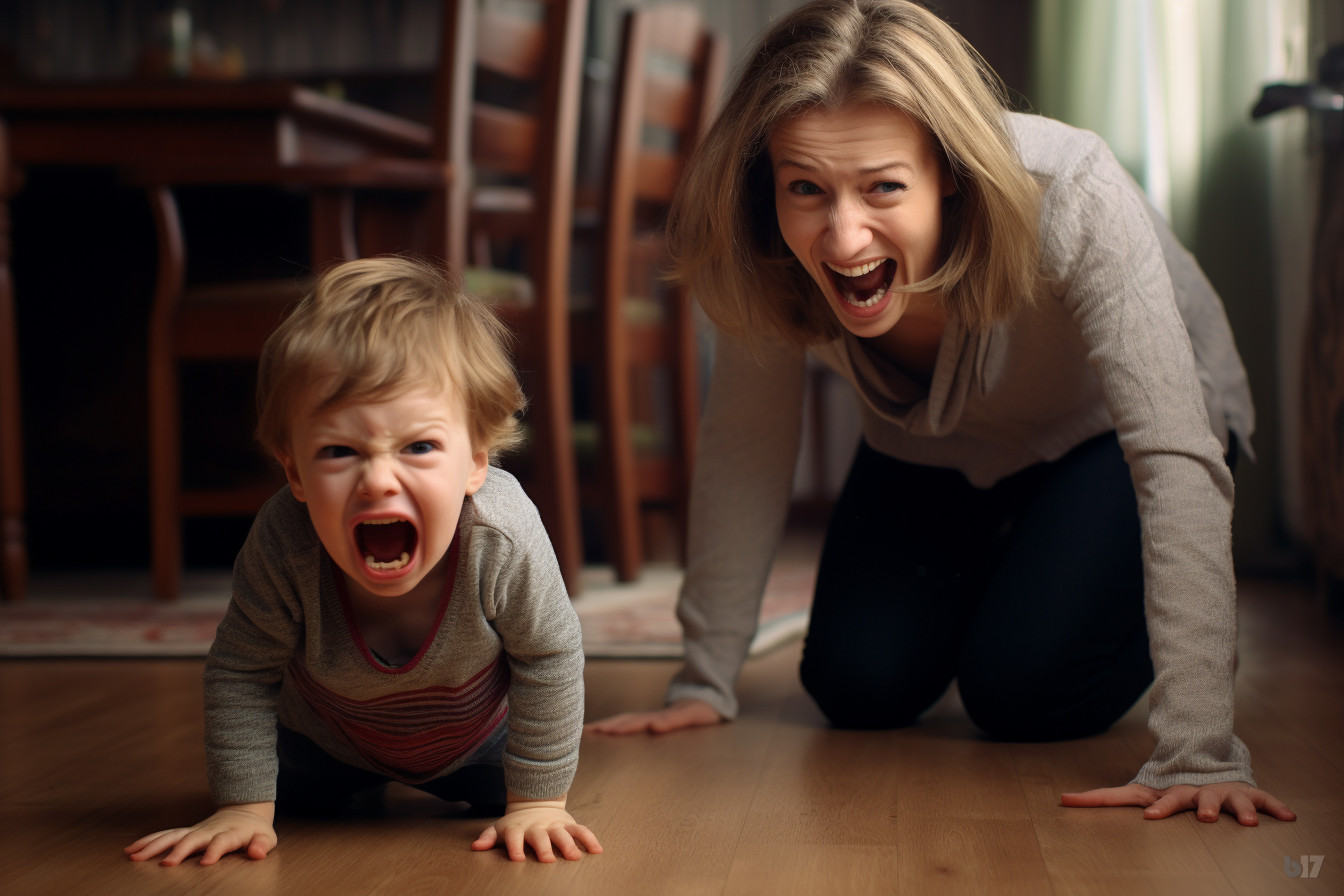Фотография: «Помогите! У ребёнка случилась истерика»